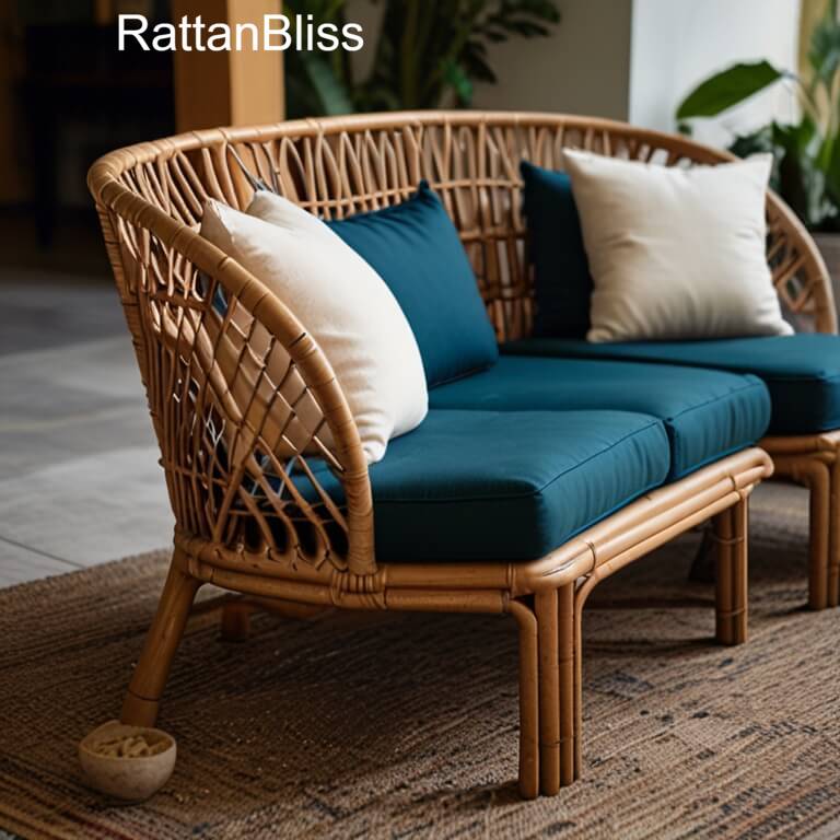 Rattan Sofa